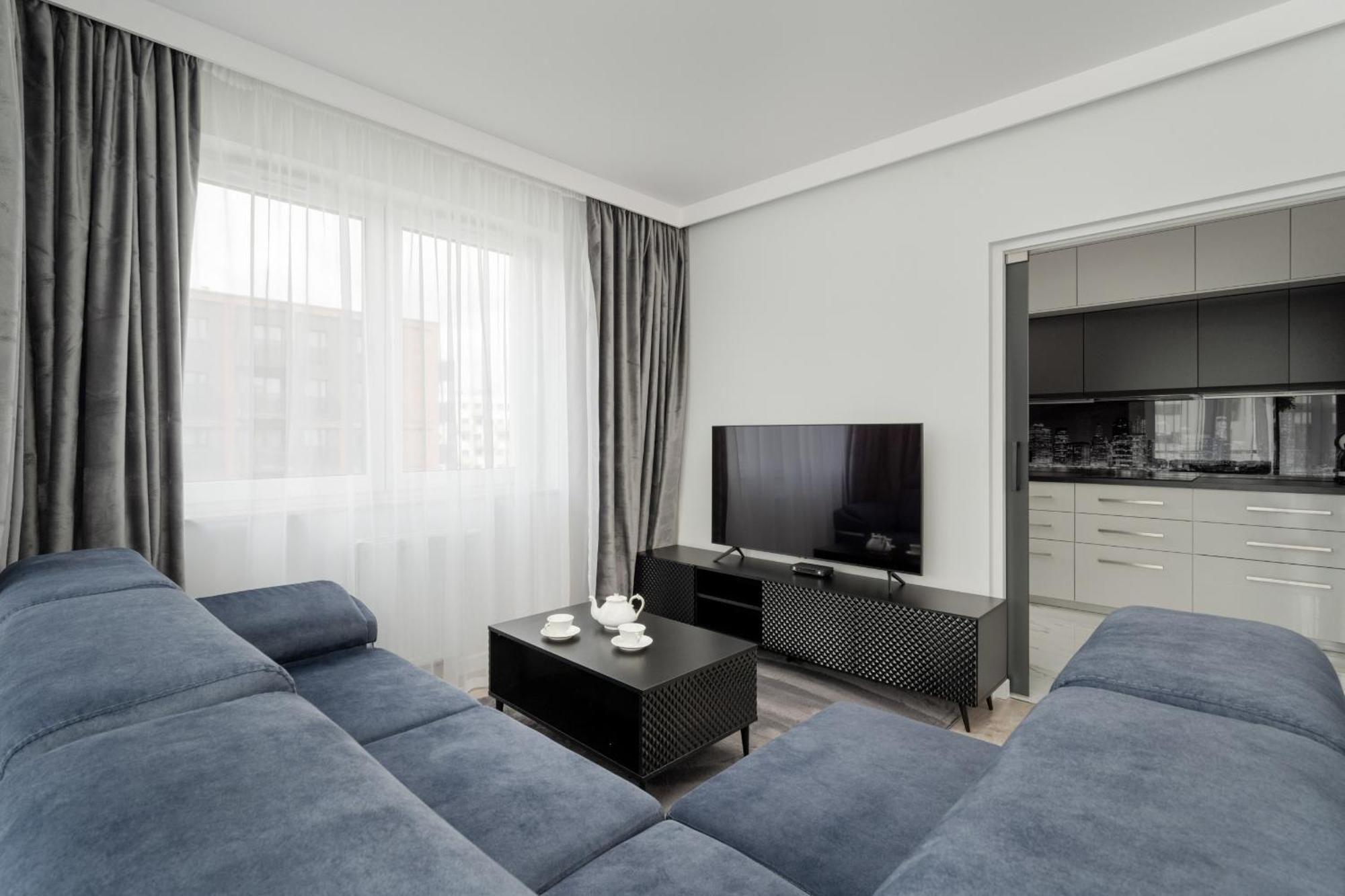 Luksusowy Apartament Z 3 Sypialniami, Klimatyzacja, Parkingiem I Biurkiem We Wroclawiu By Renters Prestige Zewnętrze zdjęcie