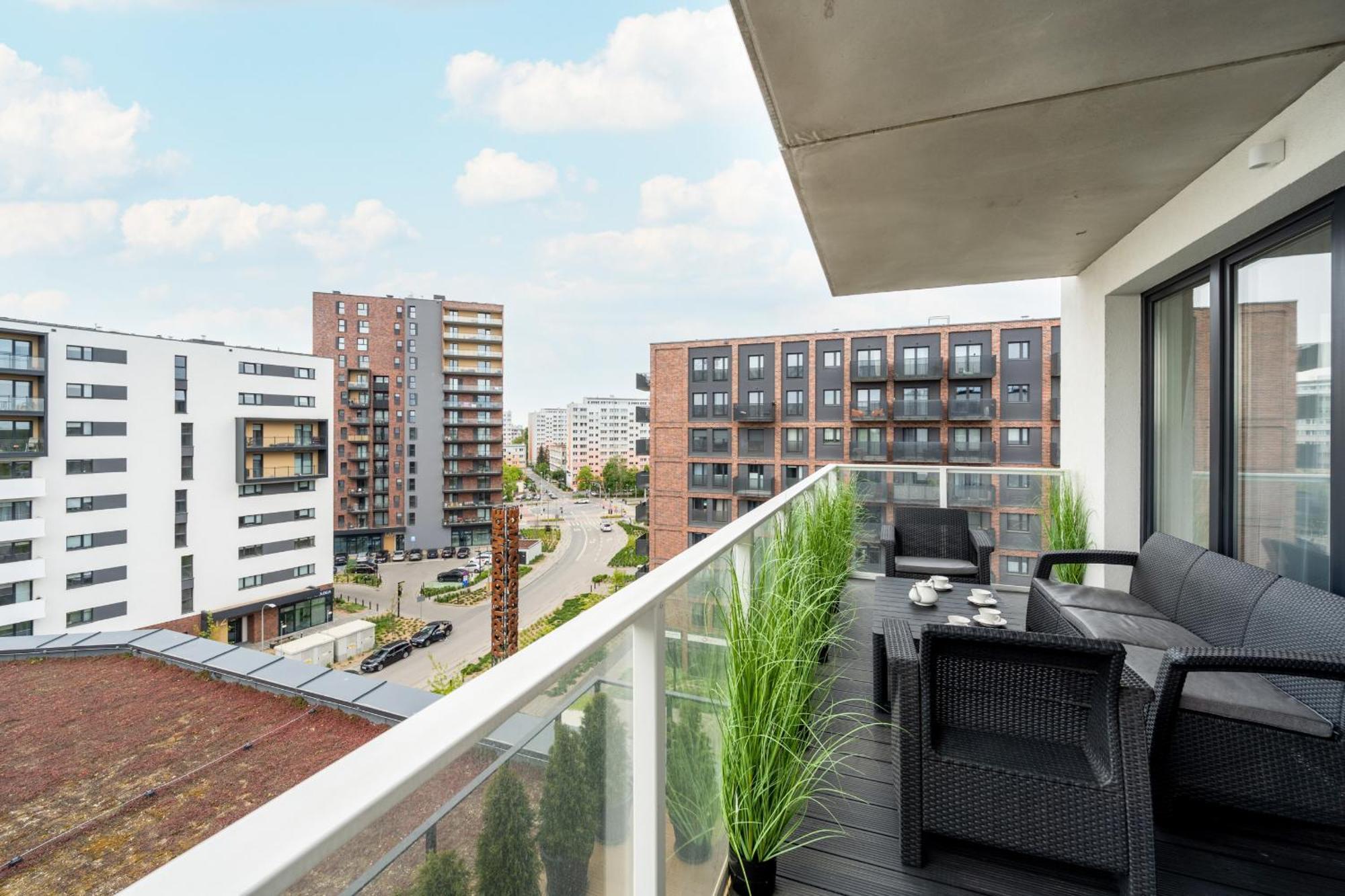 Luksusowy Apartament Z 3 Sypialniami, Klimatyzacja, Parkingiem I Biurkiem We Wroclawiu By Renters Prestige Zewnętrze zdjęcie